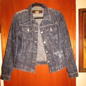 Todd Oldham Jacket Vintage Stone Wash Y2K